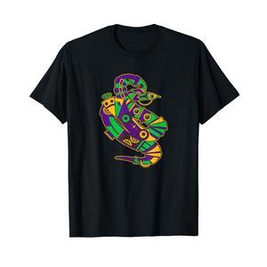 Aztec Mechanic Snake Mardi Gras T-Shirt